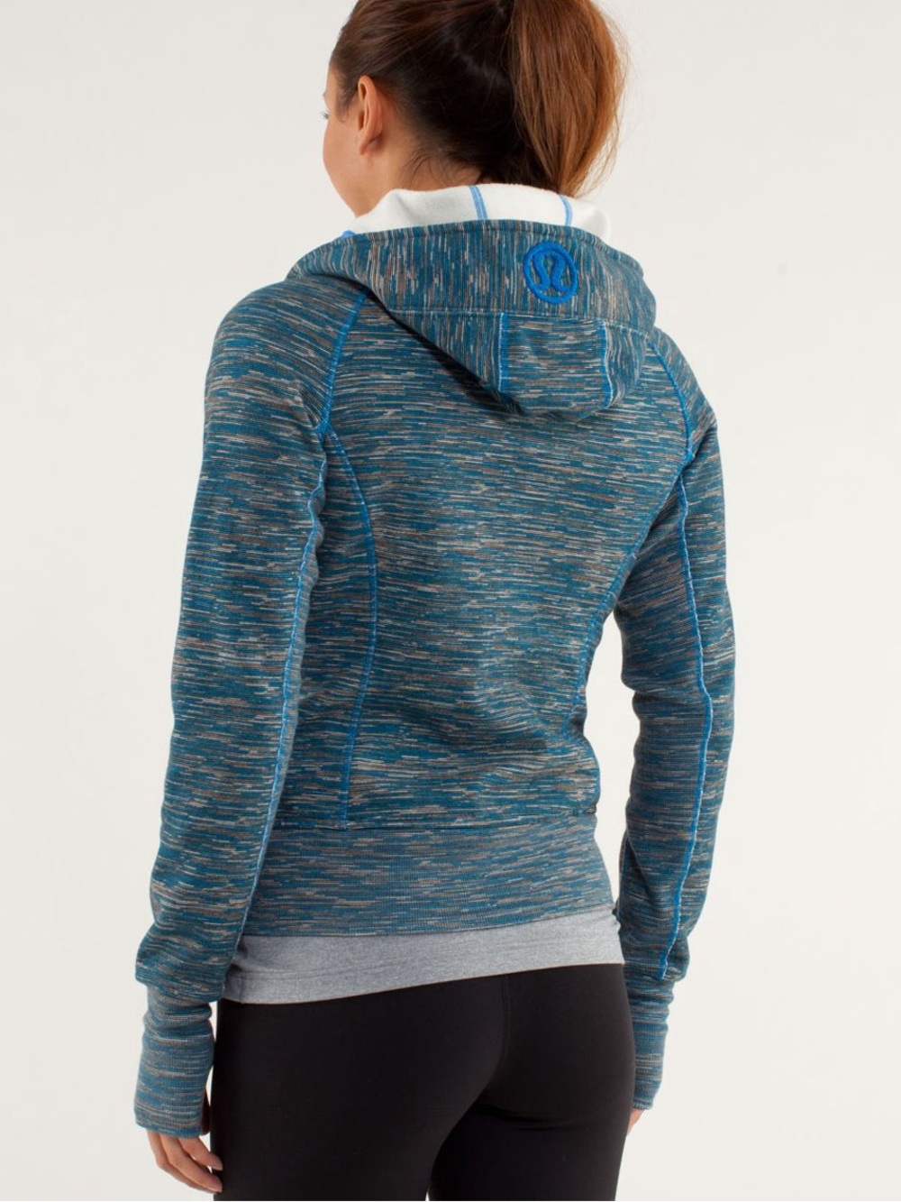 lululemon athletica scuba - wee are from space beaming blue